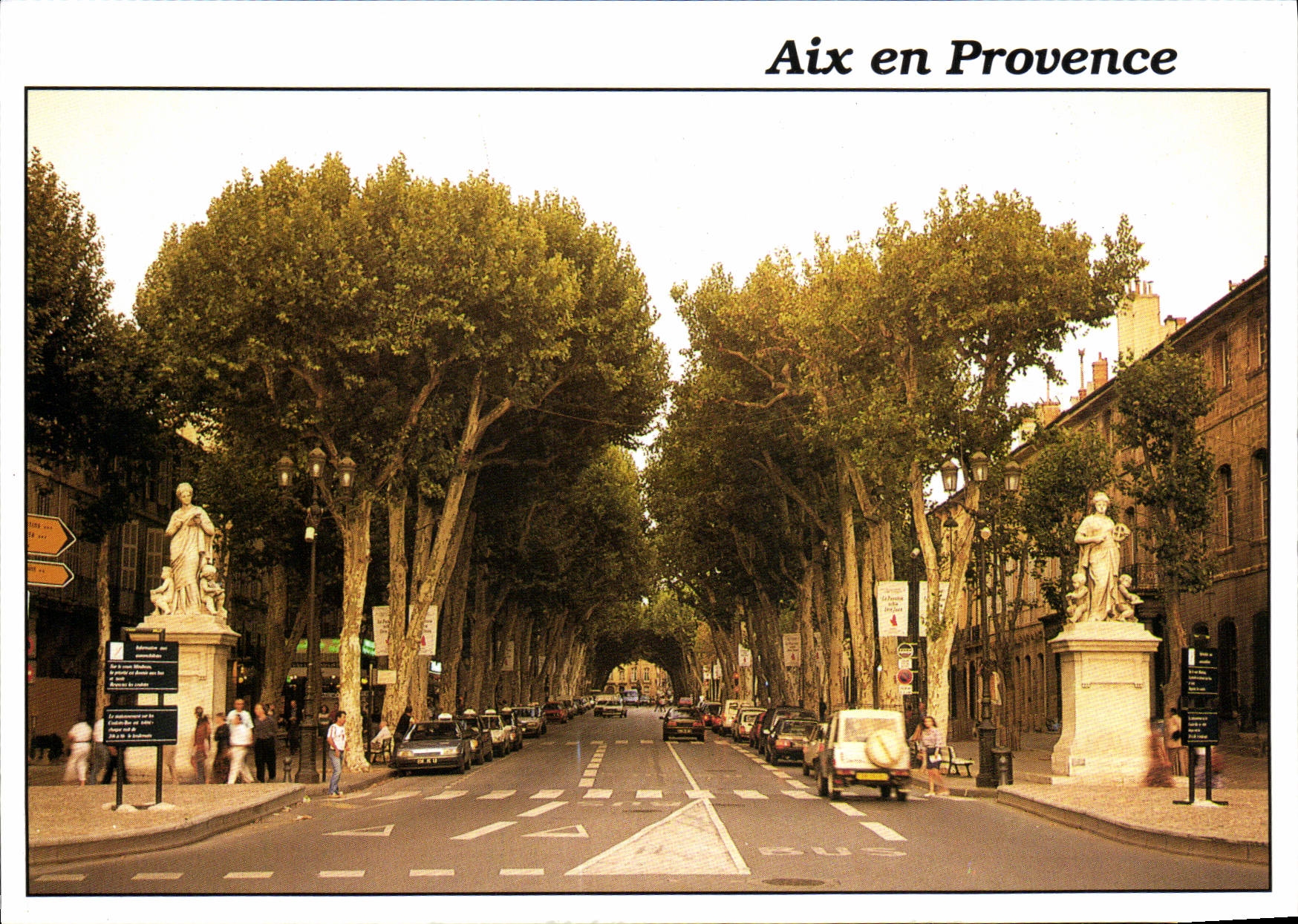 Aix en Provence — Avenue des Platanes — Sté PEC - Marseille