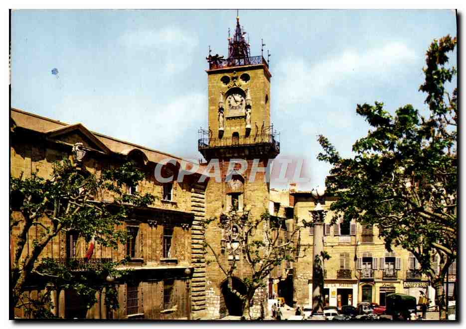Place de la Mairie à Aix-en-Provence — éditeur Société Éditions de France, n° 2003