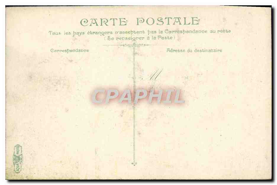 Fontaine de la Concorde — Paris — éditeur anonyme, n° de série non visible — Rückseite