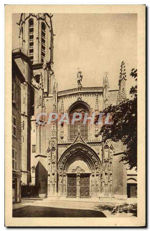 CPA Aix en Provence Cathedrale Saint Sauveur