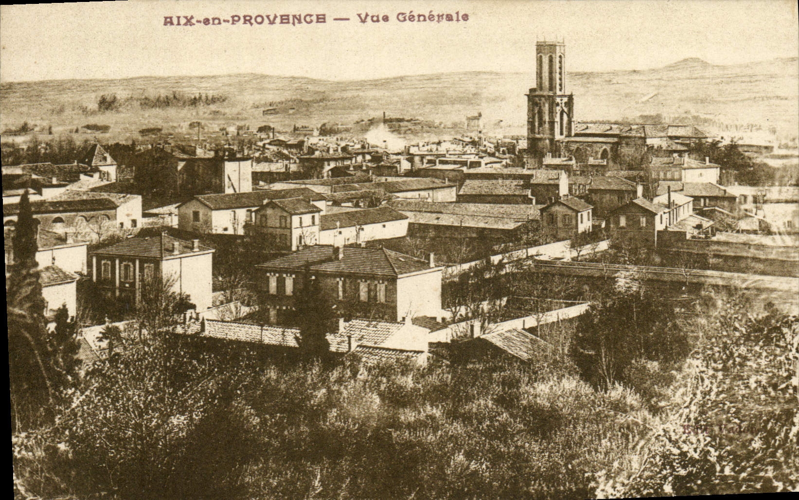 AIX-en-PROVENCE — Vue Générale — Éditeur non identifié, n° de série 13