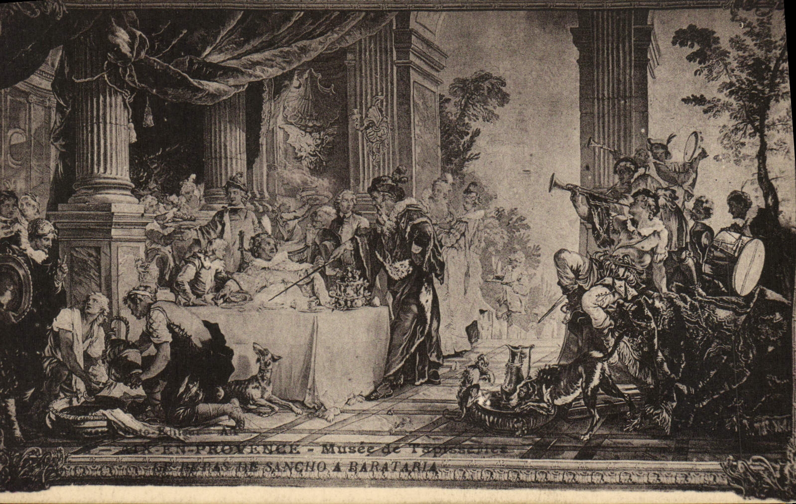 Séance de Sancho à Barataria — Musée de Topographie — En Provence