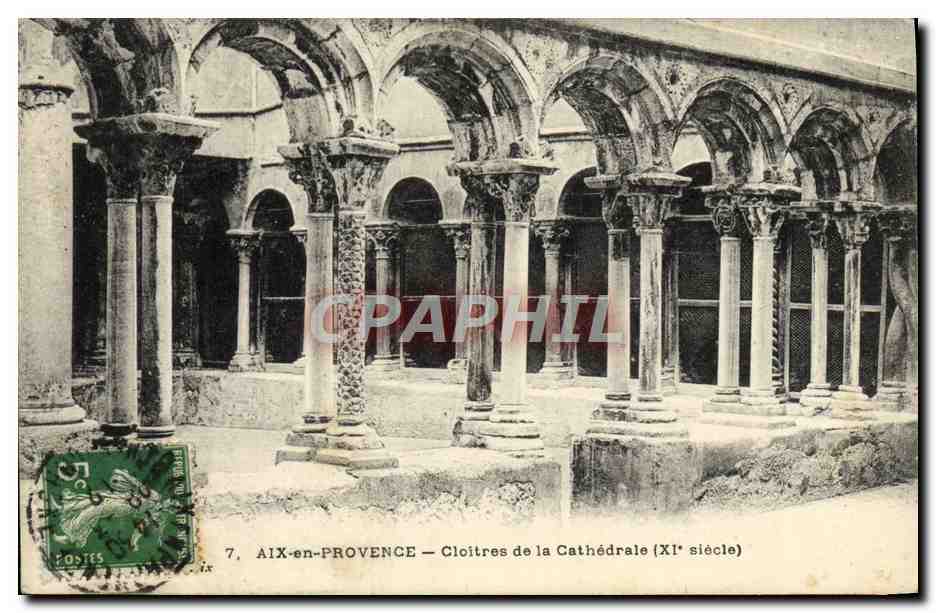 AIX-en-PROVENCE — Cloîtres de la Cathédrale (XIe siècle)