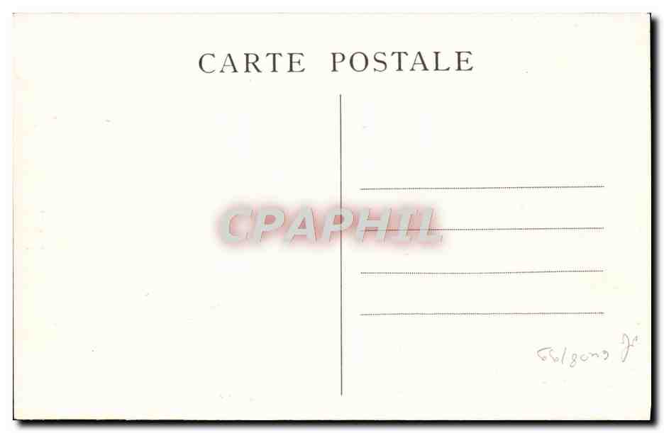 CPA Arles Type d'arlesienne Femme Folklore — Rückseite