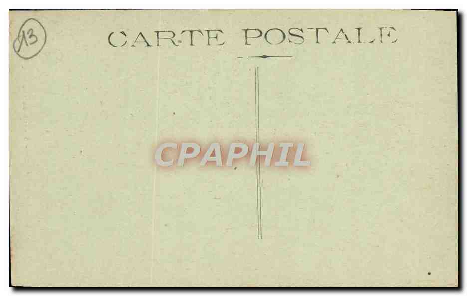 CPA Arles Colonnes Du Forum Statue De Mistral — Verso