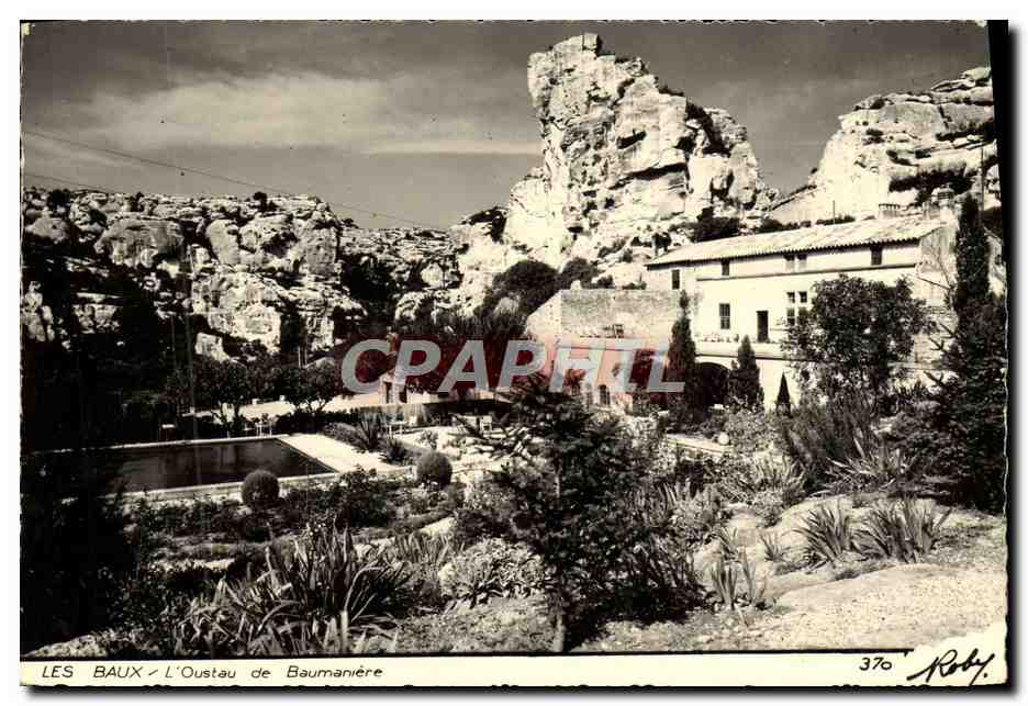 Les Baux - L'Oustau de Baumanrière — éditeur Roby, n° de série 370