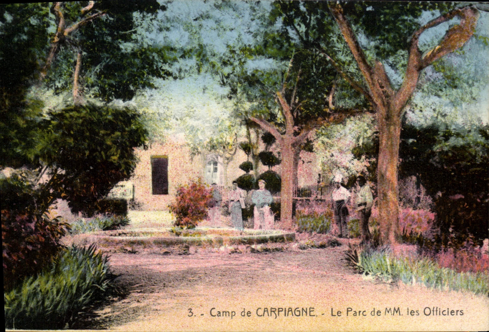 Camp de CARPIAGNE - Le Parc de MM. les Officiers — Édition 'La Gigogne', Marseille