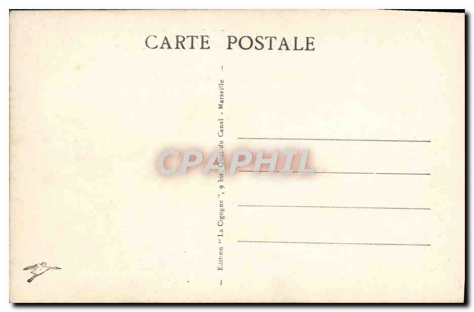 CPA Camp de Carpiagne Les Cuisines et la Cantine Militaria  — Rückseite