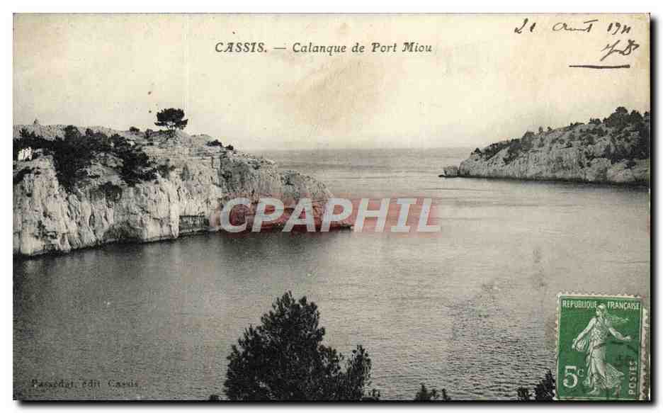 CASSIS — Calanque de Port Miou — Passédat, édit Cassis