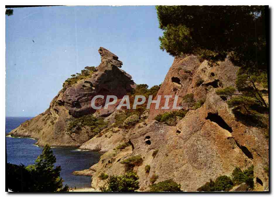 Calanque de Figuerolles y el Bec de l'Aigle — La Côte Provençale — Ediciones Clapier