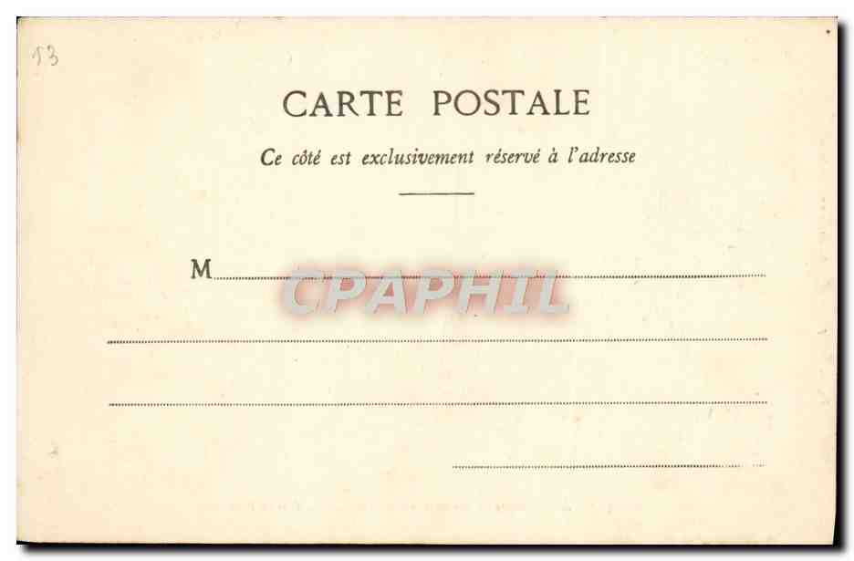 Dampfschiff der Compagnie des Messageries Maritimes, das in den Hafen einläuft — La Ciotal, das — Libe-Tipp, L. Baudry - Phototypie A. Burgard et Cie, Nancy — Rückseite