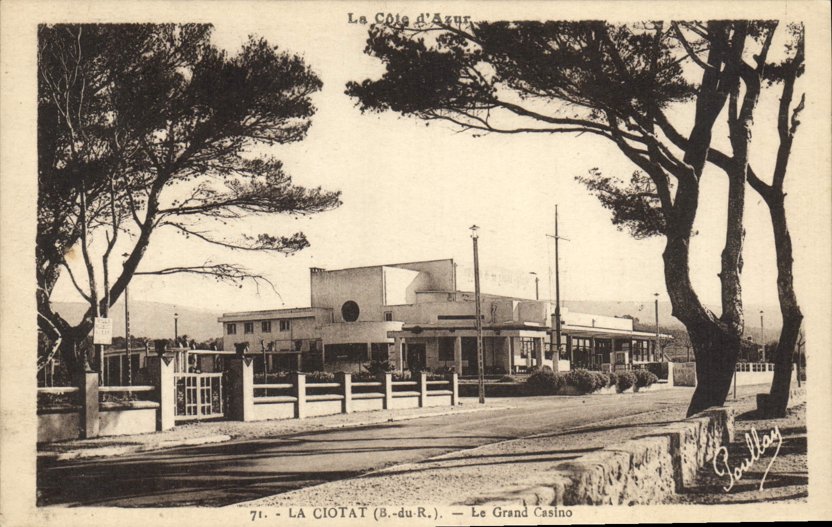 CPA La Ciotat Le Grand Casino