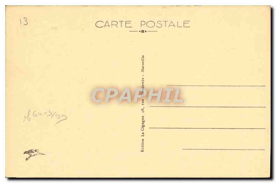 CPA Salon Rue et tour de l'horloge — Rückseite