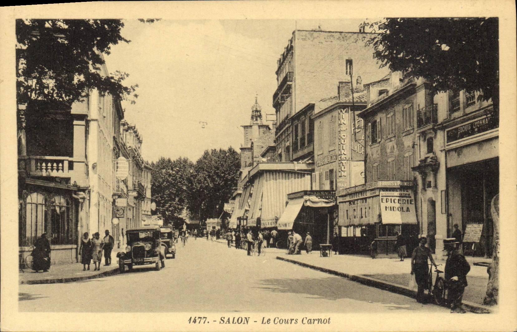 SALON - The Cours Carnot — Publisher La Cigegnale, n° 1477