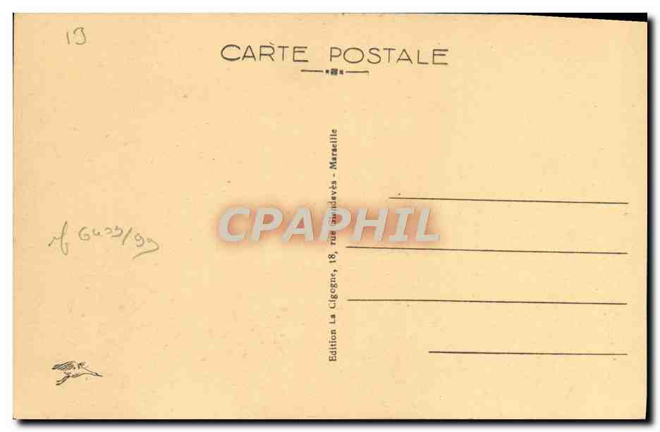 SALON - The Cours Carnot — Publisher La Cigegnale, n° 1477 — Back