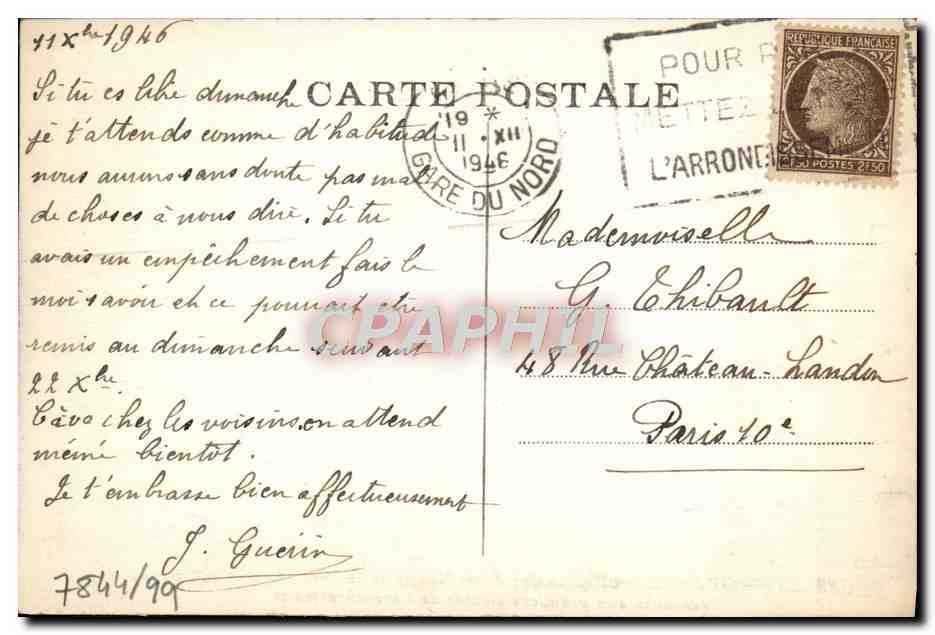 En PROVENCE - L'Église des Saintes-Maries de la Mer dont la construction remonte aux premiers siècles de l'ère chrétienne — n° 389 — Rückseite