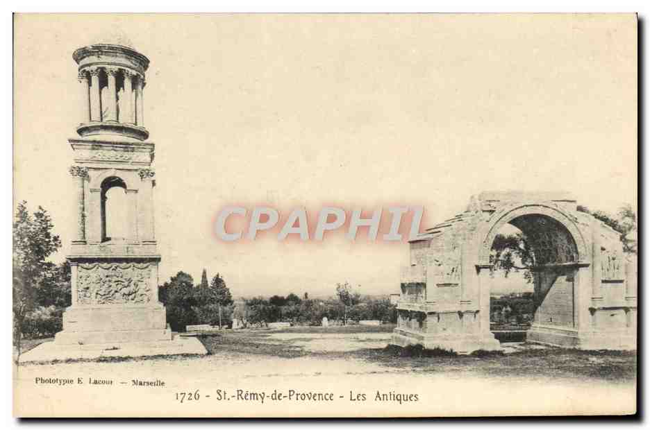 CPA St REmy de provence Les antiques