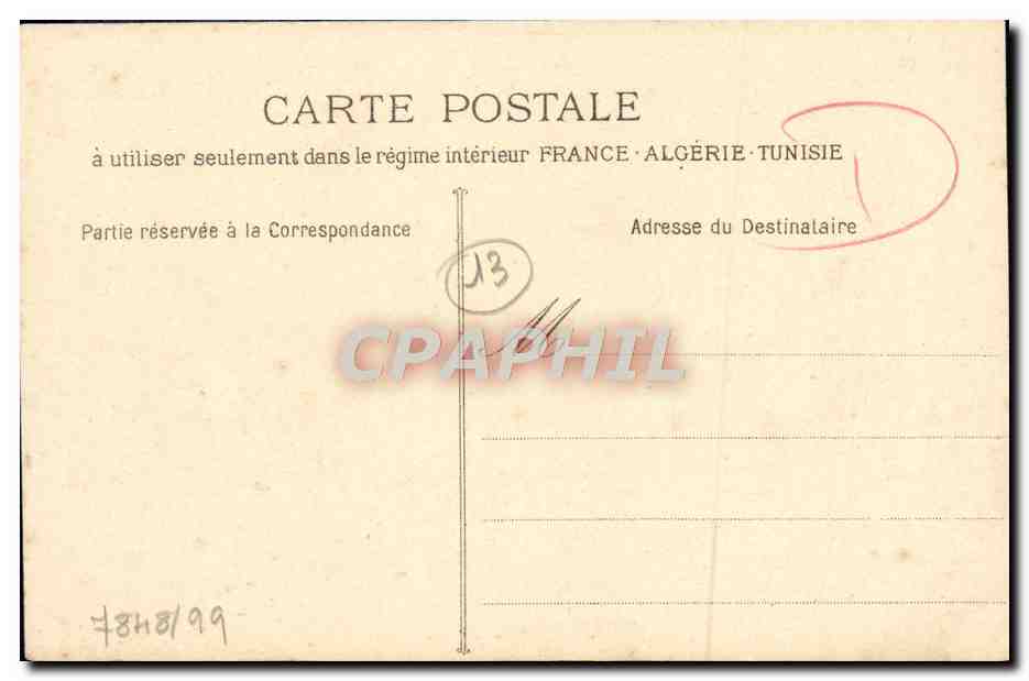 CPA St REmy de provence Les antiques — Rückseite