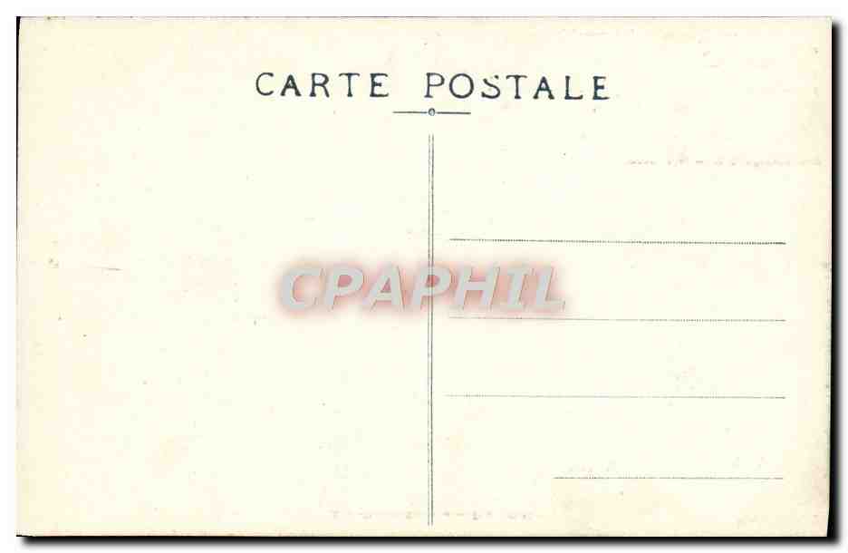 CPA Tarascon Chasse de Sainte Marthe  — Back