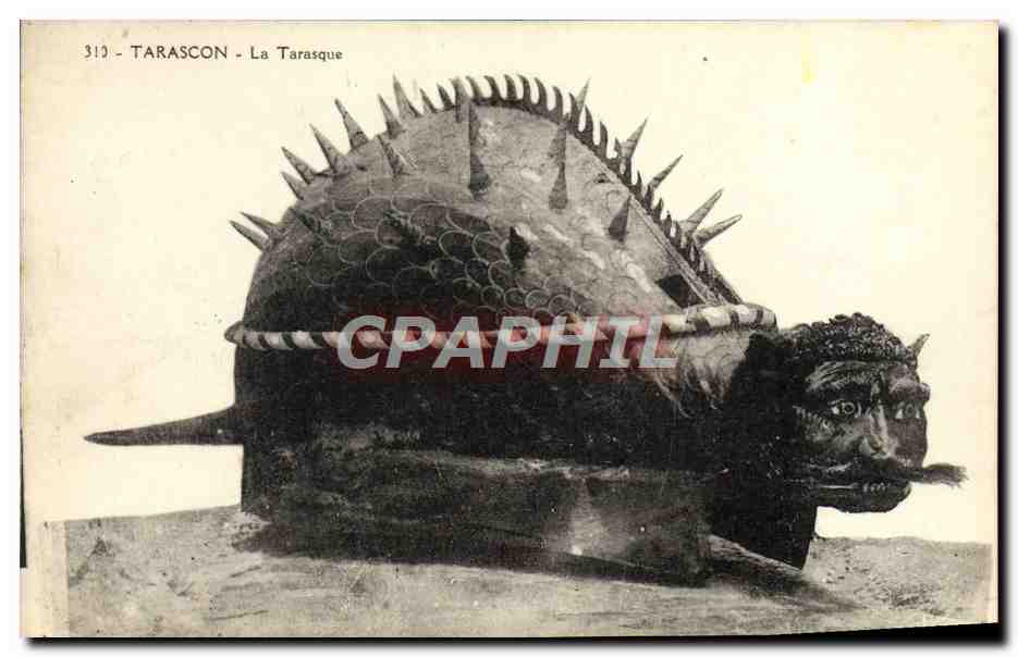 Tarascon - La Tarasque — sculpture monumentale — série 310