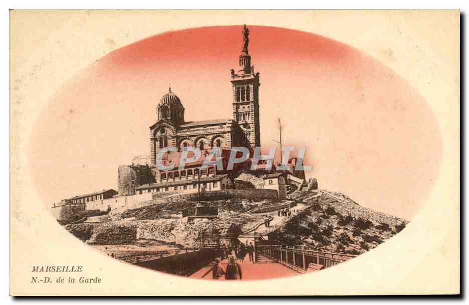 CPA Marseille Nd de la Garde