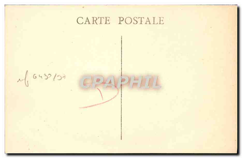 CPA Marseille Vue generale du port Bateaux  — Verso