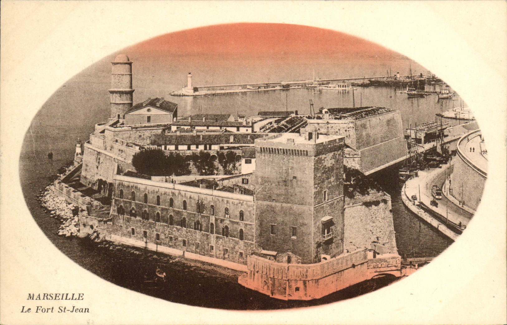 CPA Marseille Le Fort St Jean 