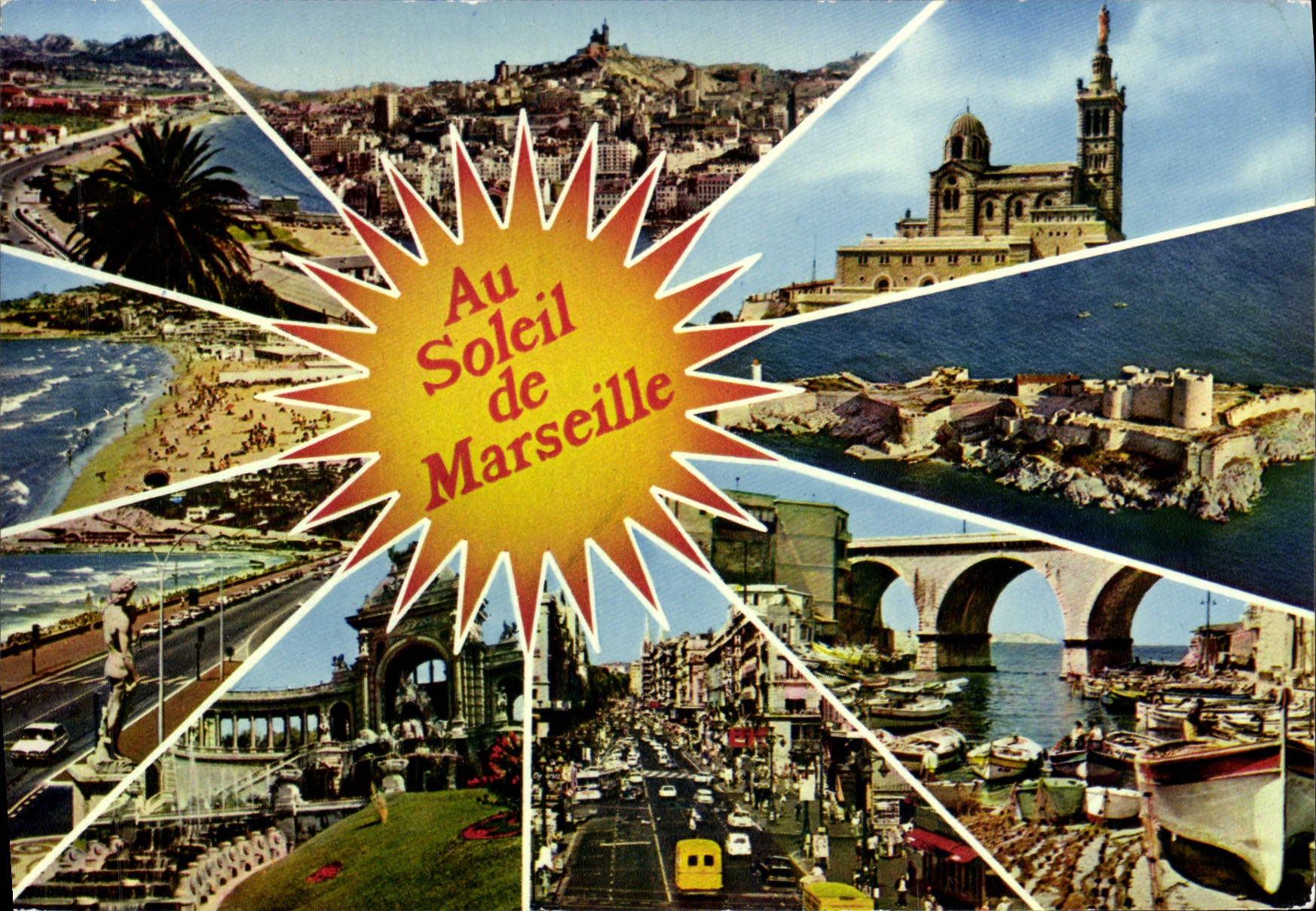 Au Soleil de Marseille — Reflets de Provence — éditeur MEXICHROME, n°13.55/307