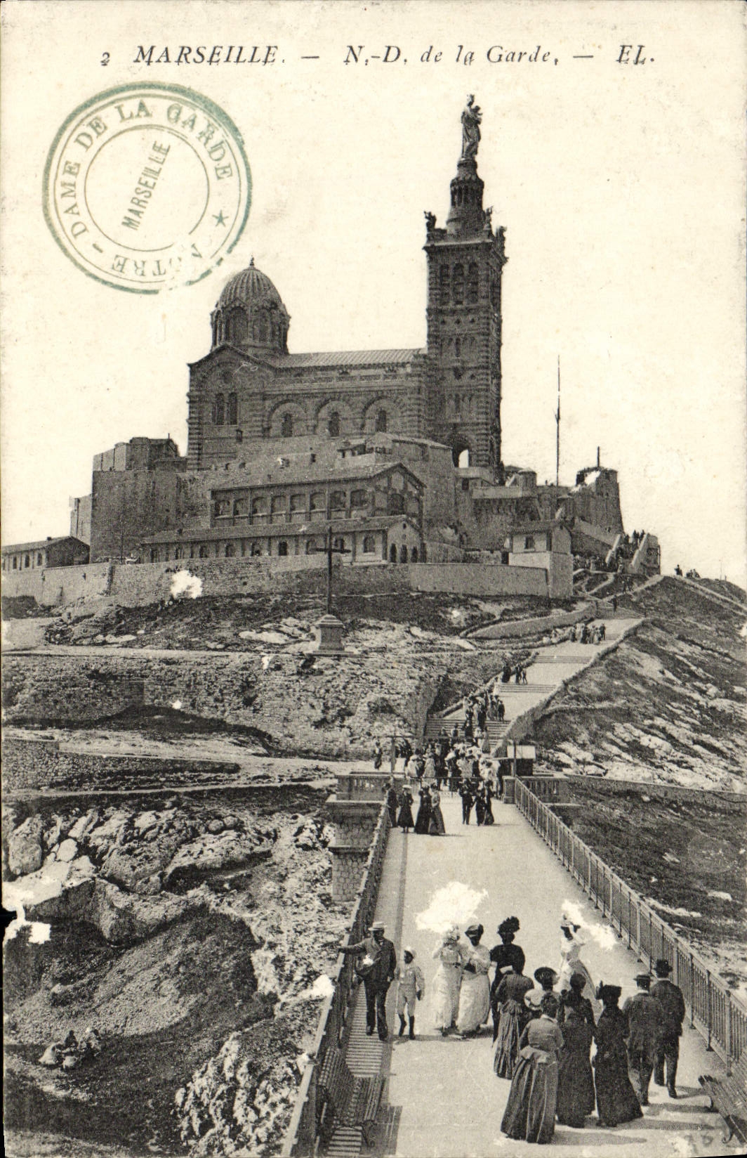 CPA Marseille Notre Dame de la Garde