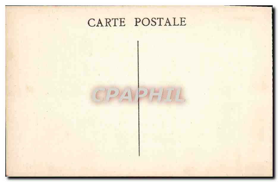 CPA Marseille La Canebiere — Rückseite