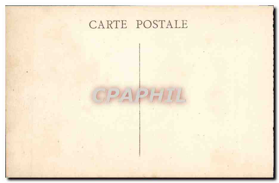 CPA Marseille Le Fort St Jean — Verso