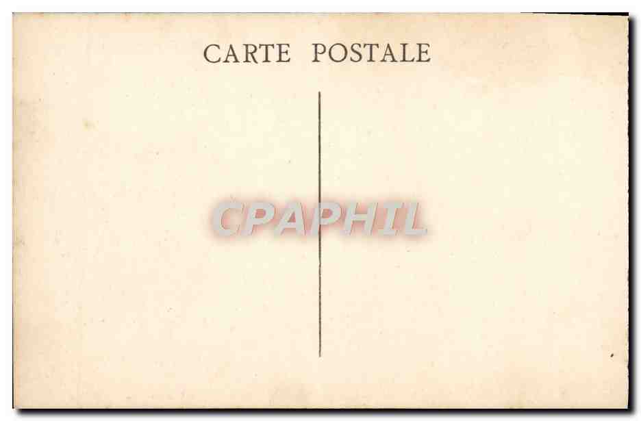 CPA Marseille La Mairie — Verso