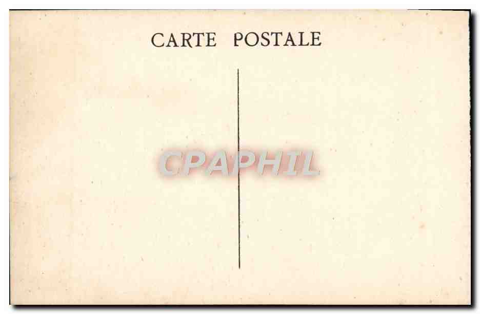 CPA Marseille Le Chateau d'If — Rückseite