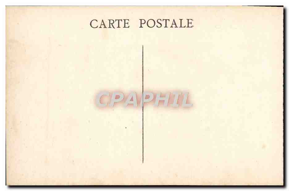 CPA Marseille Quai Du Port et Rue de la Republique — Verso