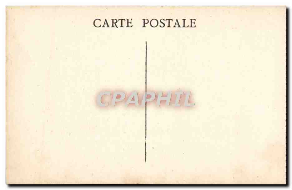 CPA Marseille Place de la Bourse — Rückseite