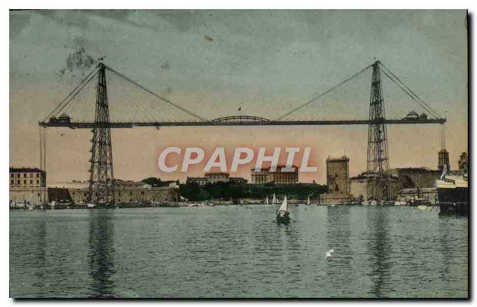 CPA Marseille Le Pont a Transbordeur