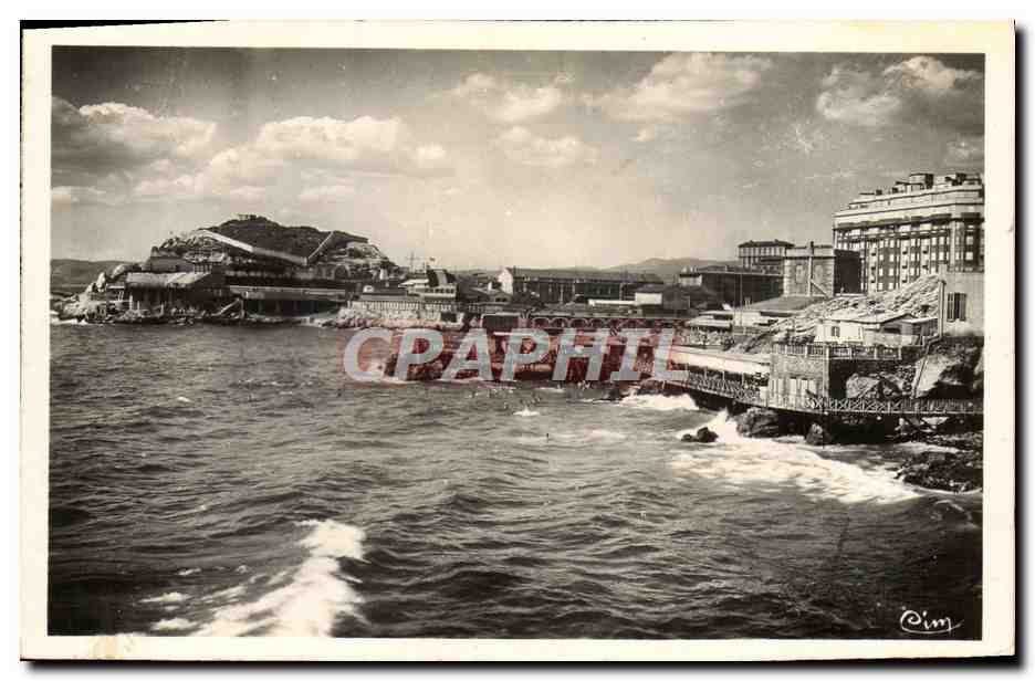 CPA Marseille La Corniche Les Catalans