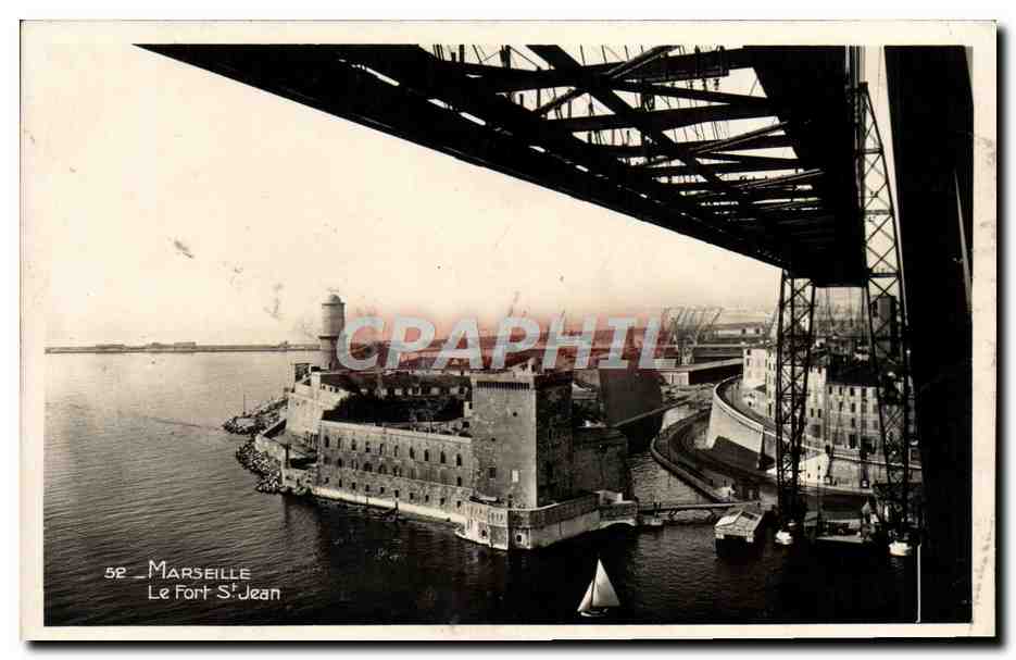 CPA Marseille Le Fort St Jean