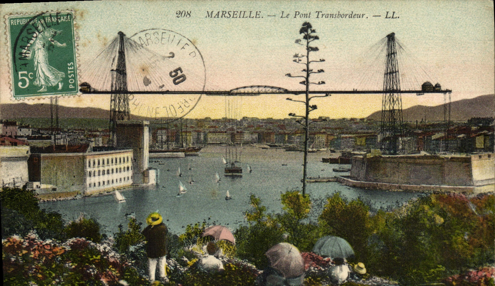 CPA Marseille Le Pont Transbordeur 