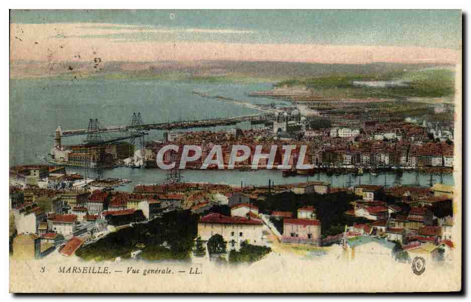 CPA Marseille Vue generale 