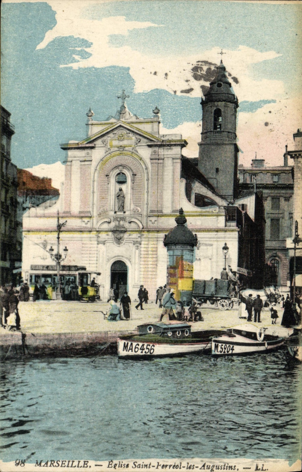 Marseille — Église Saint-Pierre-les-Augustins — éditeur L.L. n°98