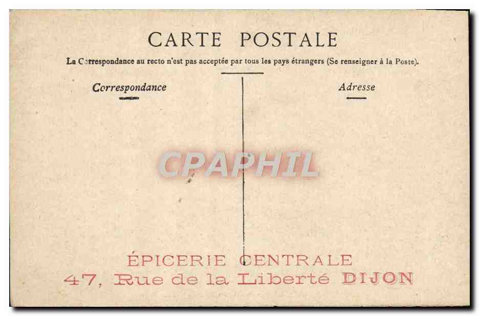 CPA Marseille Fort Saint Jean Vieux Port  — Verso