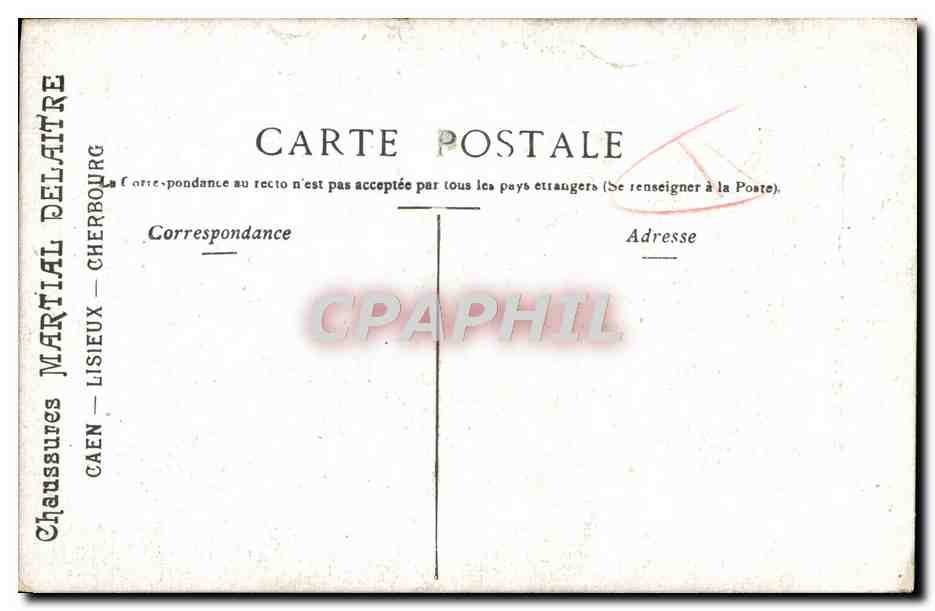 CPA Marseille Notre Dame de la Garde  — Verso