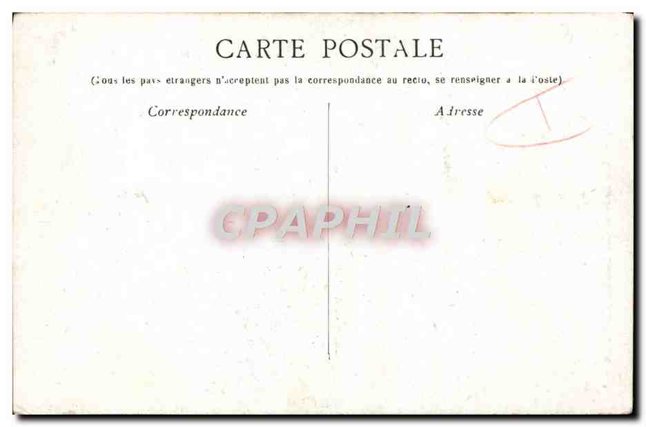 CPA Marseille Les Enfants des Bouches du Rhone — Rückseite