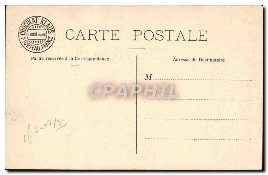 CPA Marseille Notre Dame de la Garde  — Verso