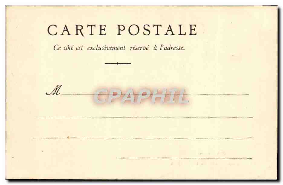 CPA Marseille Souvenir de Notre Dame de la Garde  — Rückseite