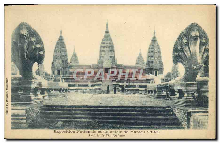 CPA Exposition Nationale et Coloniale de Marseille 1922 Palais de l'Indochine 