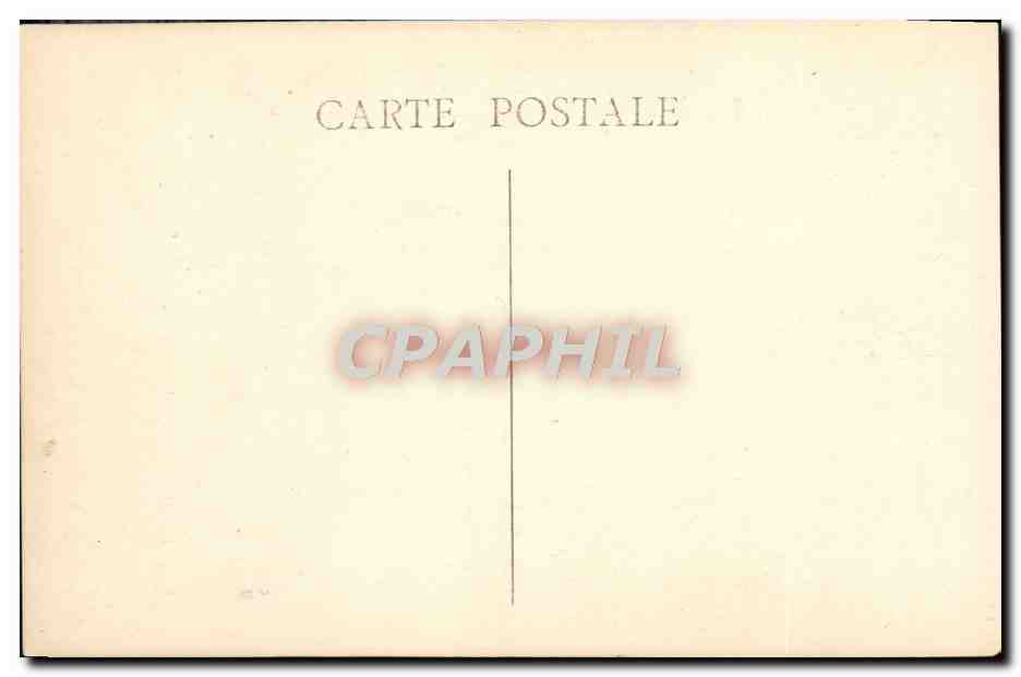 CPA Marseille N D de la Garde  — Verso