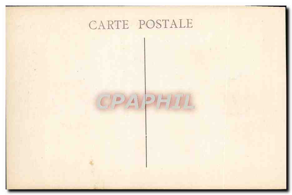 CPA Marseille La Corniche Pointe de Maldorme et les lles  — Rückseite