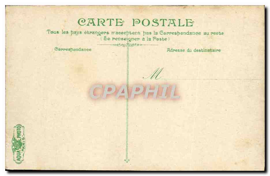 CPA Marseille Vue prise de N D de la Garde  — Rückseite